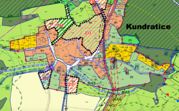 Územní plán - Prodej pozemku 1249 m², Hlinná