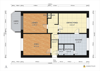Prodej bytu 3+1 v osobním vlastnictví 79 m², Loučná nad Desnou