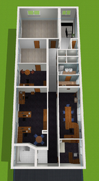 Pronájem kancelářských prostor 89 m², Nýdek