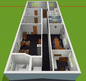 Pronájem kancelářských prostor 89 m², Nýdek