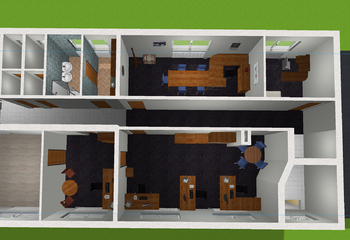 Pronájem kancelářských prostor 89 m², Nýdek