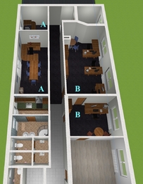 Pronájem kancelářských prostor 29 m², Nýdek