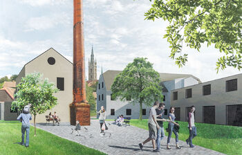 Vizualizace projektu - Prodej bytu 2+kk v osobním vlastnictví 48 m², Čáslav