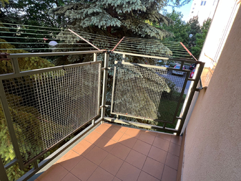 balkón  - Pronájem bytu 2+kk v osobním vlastnictví 55 m², Chrudim