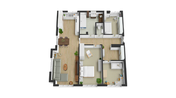 Prodej bytu 4+kk v osobním vlastnictví 111 m², Ostrovačice