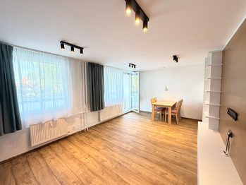 obývací pokoj - Pronájem bytu 3+kk v osobním vlastnictví 67 m², Praha 10 - Záběhlice 