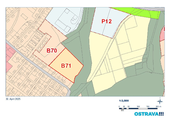 Prodej pozemku 46126 m², Ostrava