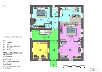 Prodej domu 403 m², Praha 10 - Hostivař