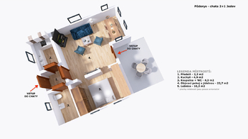 Prodej chaty / chalupy 62 m², Náměšť nad Oslavou
