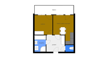 Prodej bytu 2+kk v osobním vlastnictví 64 m², Praha 7 - Holešovice
