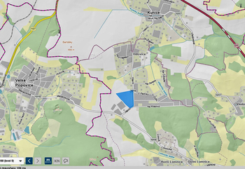 Velký pozemek - Prodej pozemku 54450 m², Kunice