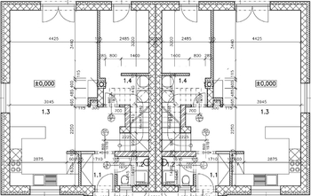 Polovina dvojdomu 1NP - Pronájem domu 123 m², Mukařov