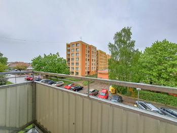 balkón - Pronájem bytu 3+1 v osobním vlastnictví 83 m², Třeboň