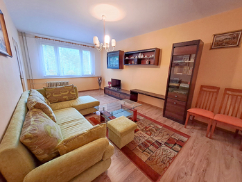 obývací pokoj - Pronájem bytu 3+1 v osobním vlastnictví 83 m², Třeboň
