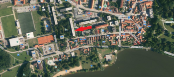 letecká mapa - Pronájem bytu 3+1 v osobním vlastnictví 83 m², Třeboň