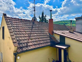 Pohled na střechu - Prodej chaty / chalupy 65 m², Račice-Pístovice