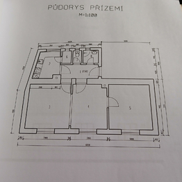 Pasport stavby  - Prodej chaty / chalupy 65 m², Račice-Pístovice