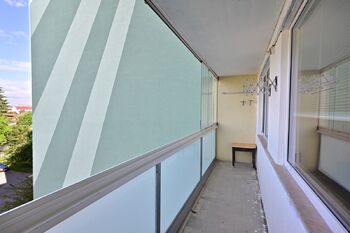 balkon 1 - Pronájem bytu 3+1 v družstevním vlastnictví 81 m², Praha 4 - Libuš