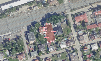 Prodej pozemku 668 m², Praha 9 - Horní Počernice