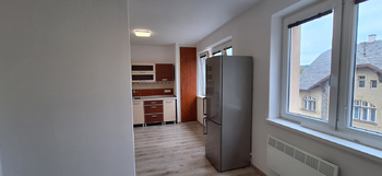 Obývací pokoj - Pronájem bytu 1+1 v osobním vlastnictví 31 m², Vyškov