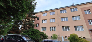 Pohled na dům - Pronájem bytu 1+1 v osobním vlastnictví 31 m², Vyškov