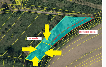 Prodej pozemku 800 m², Uherský Brod