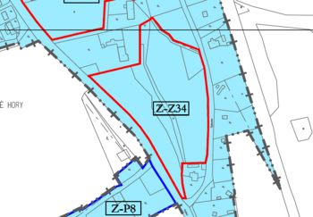 Prodej pozemku 1274 m², Zlaté Hory