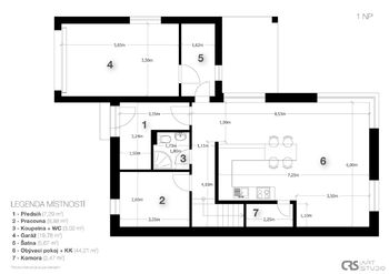 Pronájem domu 200 m², Veleň