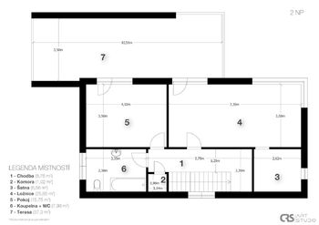 Pronájem domu 200 m², Veleň