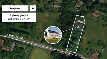 Prodej pozemku 2973 m², Ústí nad Orlicí