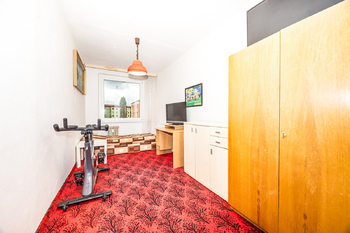 Ložnice - Prodej bytu 2+kk v družstevním vlastnictví 49 m², Teplice