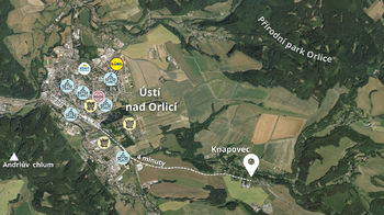Prodej pozemku 2972 m², Ústí nad Orlicí