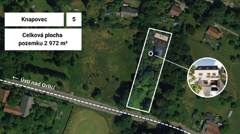 Prodej pozemku 2972 m², Ústí nad Orlicí