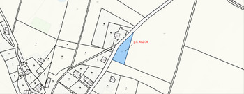 katastr - Prodej pozemku 1715 m², Dobrná