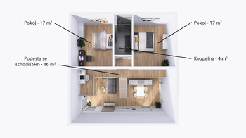 Prodej bytu 5+kk v osobním vlastnictví 154 m², Jabloňov