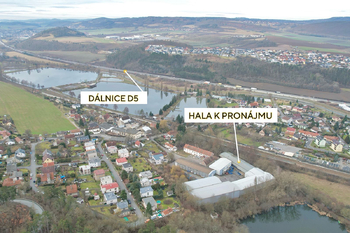 Pronájem skladovacích prostor 1045 m², Králův Dvůr