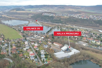 Pronájem skladovacích prostor 1045 m², Králův Dvůr