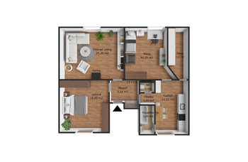 Prodej bytu 3+1 v osobním vlastnictví 103 m², Aš