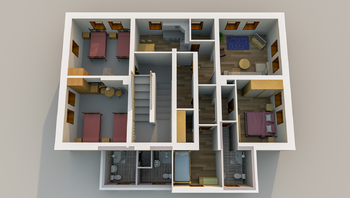 Prodej ubytovacího zařízení 644 m², Kovářská