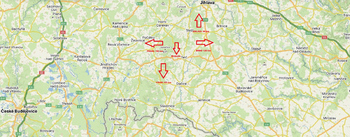 lokace obce Mríkotín - Prodej, Mrákotín