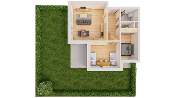 Prodej bytu 3+kk v osobním vlastnictví 200 m², Ševětín