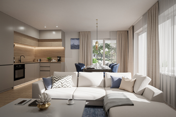 Prodej bytu 2+kk v osobním vlastnictví 95 m², Ševětín