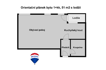 Pronájem bytu 1+kk v osobním vlastnictví 51 m², České Budějovice
