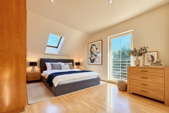 Vizualizace ložnice - Prodej domu 172 m², Štěchovice