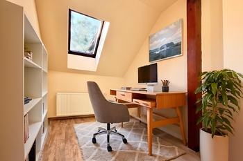 Vizualizace pracovny - Prodej domu 172 m², Štěchovice