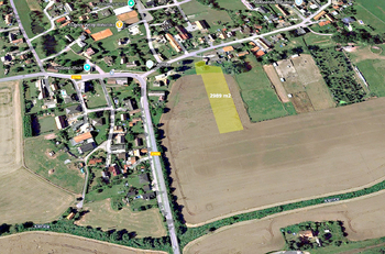 Prodej pozemku 1009 m², Skorkov