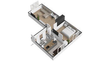 Prodej bytu 2+1 v osobním vlastnictví 53 m², Praha 3 - Žižkov