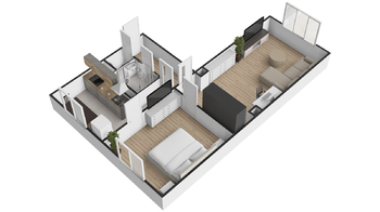 Prodej bytu 2+1 v osobním vlastnictví 53 m², Praha 3 - Žižkov