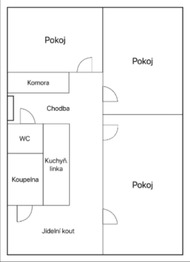 Prodej bytu 3+1 v osobním vlastnictví 73 m², Kroměříž
