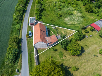 Ohraničení pozemku - Prodej domu 70 m², Běrunice